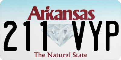 AR license plate 211VYP