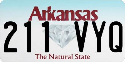 AR license plate 211VYQ
