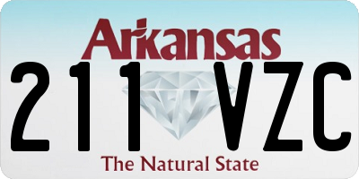 AR license plate 211VZC