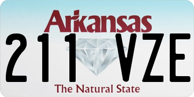 AR license plate 211VZE