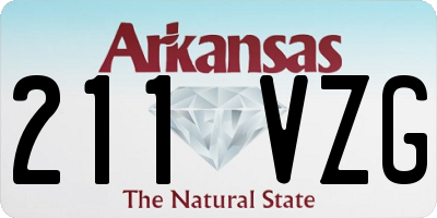 AR license plate 211VZG