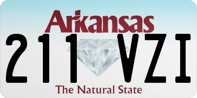 AR license plate 211VZI