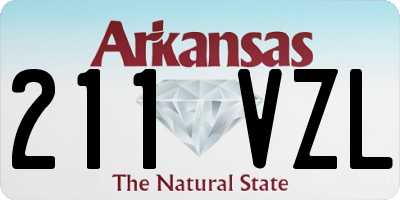 AR license plate 211VZL
