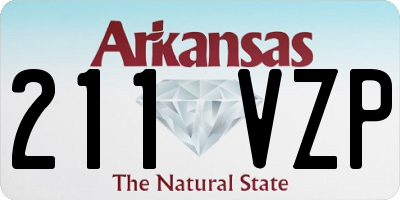 AR license plate 211VZP