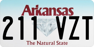 AR license plate 211VZT