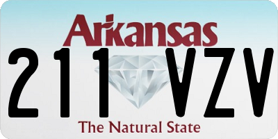 AR license plate 211VZV