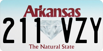 AR license plate 211VZY