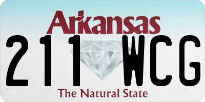AR license plate 211WCG