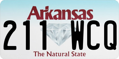 AR license plate 211WCQ