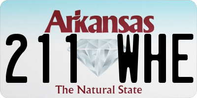 AR license plate 211WHE