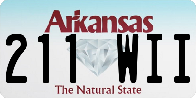 AR license plate 211WII
