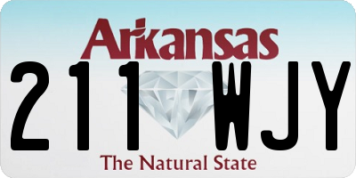 AR license plate 211WJY