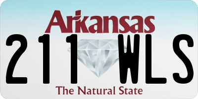 AR license plate 211WLS