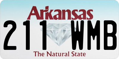 AR license plate 211WMB