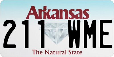 AR license plate 211WME