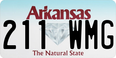 AR license plate 211WMG