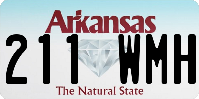 AR license plate 211WMH