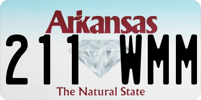 AR license plate 211WMM