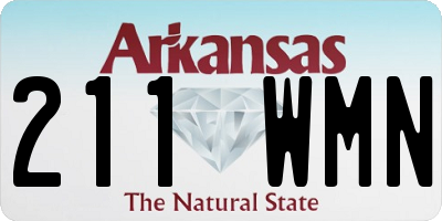 AR license plate 211WMN