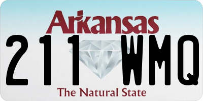 AR license plate 211WMQ