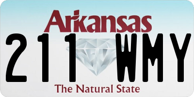 AR license plate 211WMY