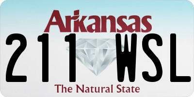 AR license plate 211WSL