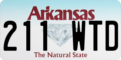 AR license plate 211WTD