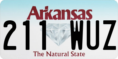 AR license plate 211WUZ