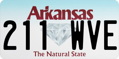 AR license plate 211WVE