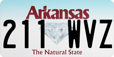 AR license plate 211WVZ