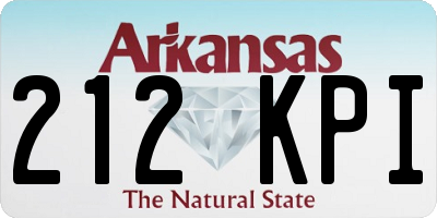 AR license plate 212KPI