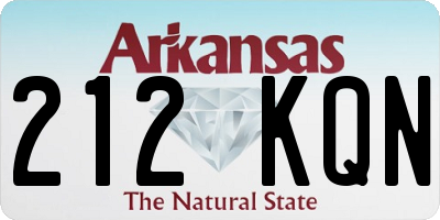AR license plate 212KQN