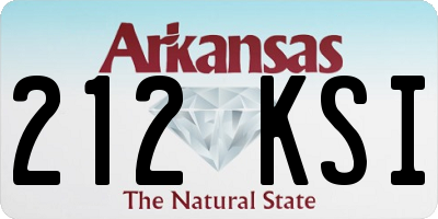 AR license plate 212KSI