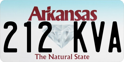 AR license plate 212KVA