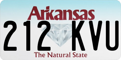 AR license plate 212KVU