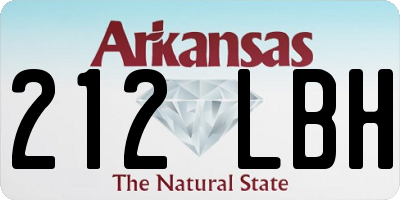 AR license plate 212LBH