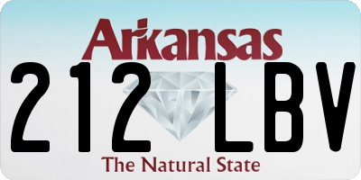 AR license plate 212LBV