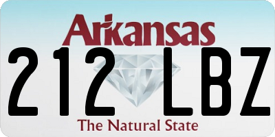 AR license plate 212LBZ