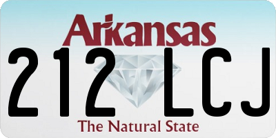 AR license plate 212LCJ
