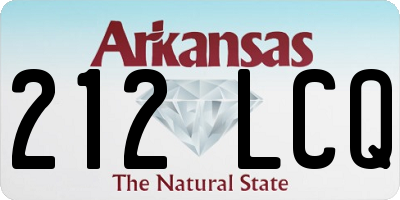 AR license plate 212LCQ