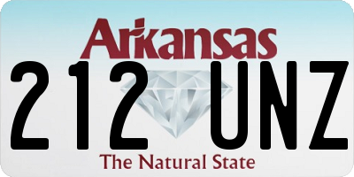 AR license plate 212UNZ