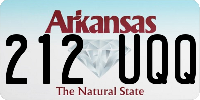 AR license plate 212UQQ