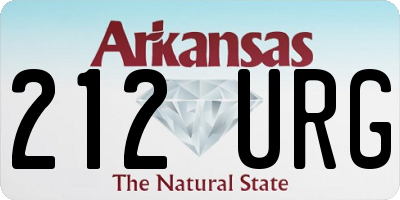 AR license plate 212URG
