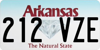 AR license plate 212VZE