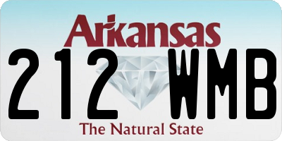 AR license plate 212WMB