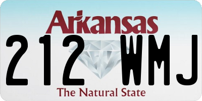AR license plate 212WMJ