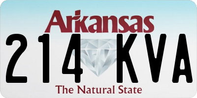 AR license plate 214KVA