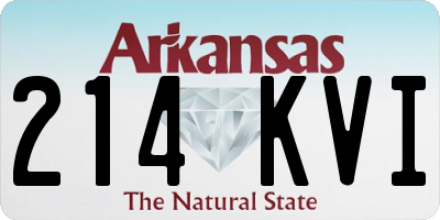 AR license plate 214KVI