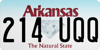 AR license plate 214UQQ
