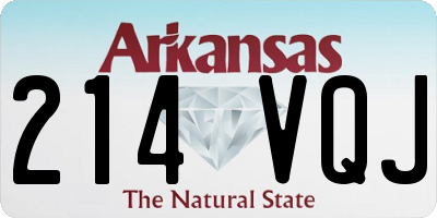 AR license plate 214VQJ